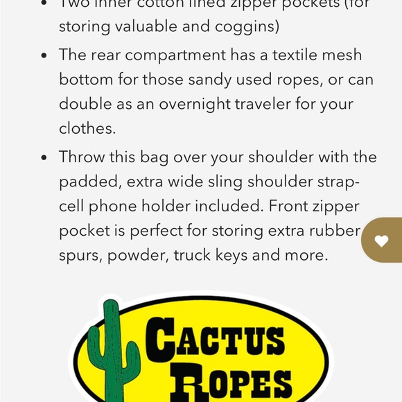 Cactus Ropes Choice Plus Rope bag - Picture 5 of 5